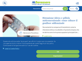 'mbenessere.it' screenshot