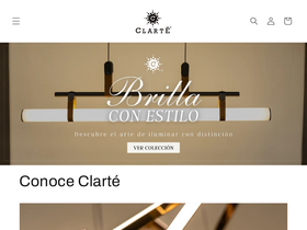clarte.com.mx homepage screenshot
