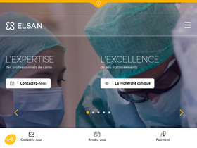 'elsan.care' screenshot