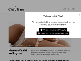 'chic-time.fr' screenshot