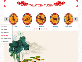 'thuatxemtuong.vn' screenshot