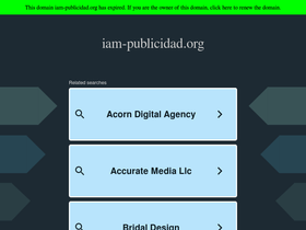 'iam-publicidad.org' screenshot