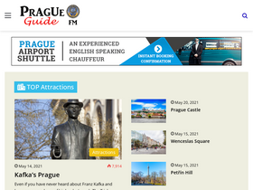 'prague.fm' screenshot