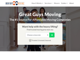 'greatguysmovers.com' screenshot