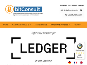 bitconsult.ch homepage screenshot