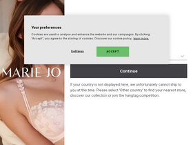 'mariejo.com' screenshot