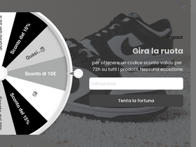 'dropoutmilano.com' screenshot