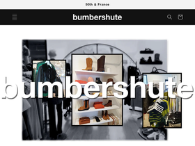 bumbershute.com homepage screenshot