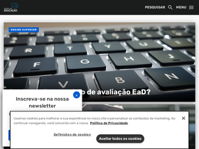 'desafiosdaeducacao.com.br' screenshot