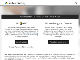 'aachener-zeitung.de' screenshot