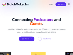 'matchmaker.fm' screenshot