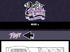 'devilscandycomic.com' screenshot