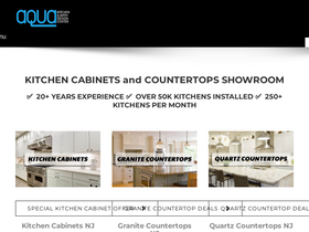 aquakitchen.com homepage screenshot