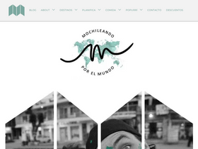 'mochileandoporelmundo.com' screenshot