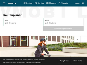 'vmobil.at' screenshot