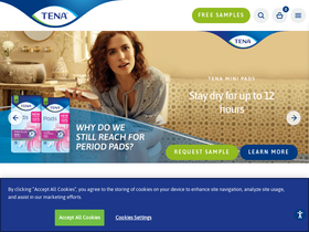 'tena.com.au' screenshot