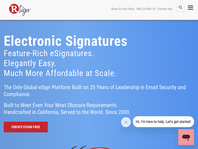 'rsign.com' screenshot