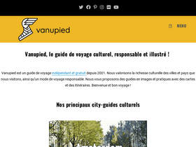 'vanupied.com' screenshot