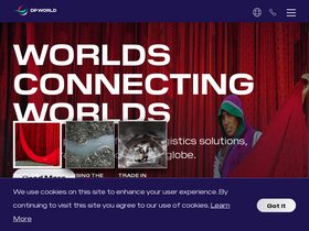 'dpworld.com' screenshot