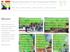 'nacto.org' screenshot