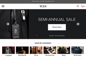 'tumi.my' screenshot