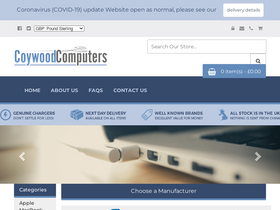 'coywood.co.uk' screenshot