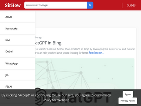 'sirhow.com' screenshot