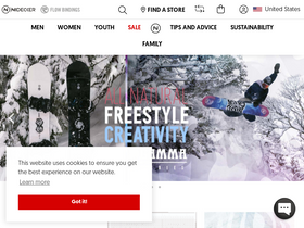 'nidecker.com' screenshot