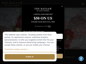 'thebazaar.com' screenshot