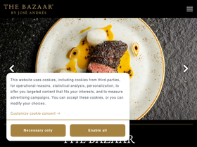'thebazaar.com' screenshot