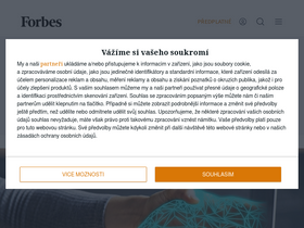 'forbes.cz' screenshot