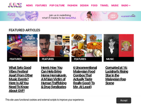 'juiceonline.com' screenshot