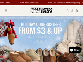 Urban Steps website screenshot
