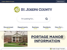 'sjcindiana.com' screenshot