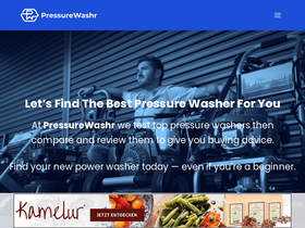 'pressurewashr.com' screenshot