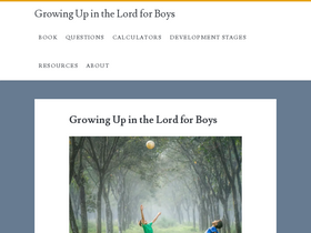 'growingupboys.info' screenshot