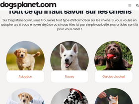'dogsplanet.com' screenshot