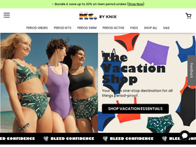 'knixteen.com' screenshot