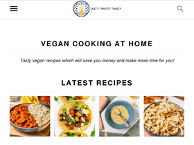 'tastythriftytimely.com' screenshot