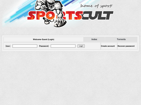 'sportscult.org' screenshot