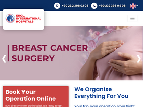 'ekolhospitals.com' screenshot