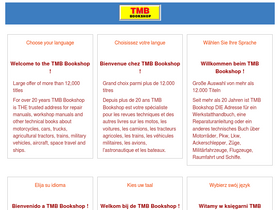 'tmbbooks.com' screenshot