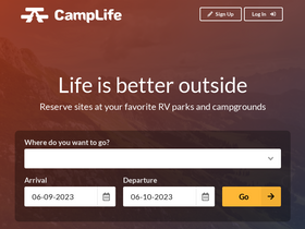 'camplife.com' screenshot