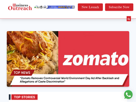 'businessoutreach.in' screenshot