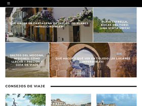 'viajarviviendo.com' screenshot