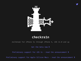 'checkra.in' screenshot