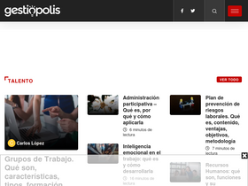 'gestiopolis.com' screenshot