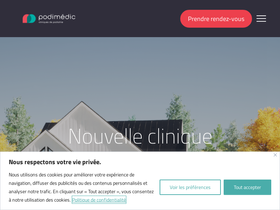 'podimedic.com' screenshot