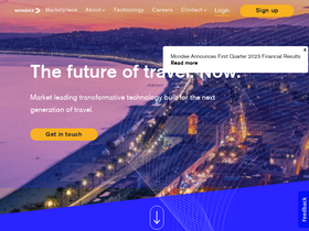 'mondee.com' screenshot