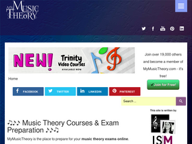 'mymusictheory.com' screenshot